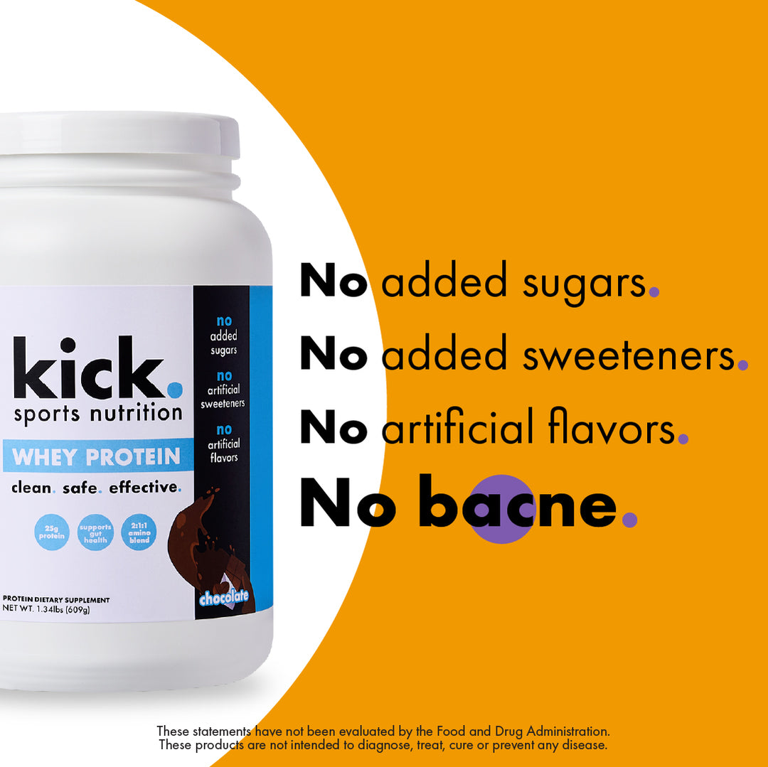 whey protein. chocolate.