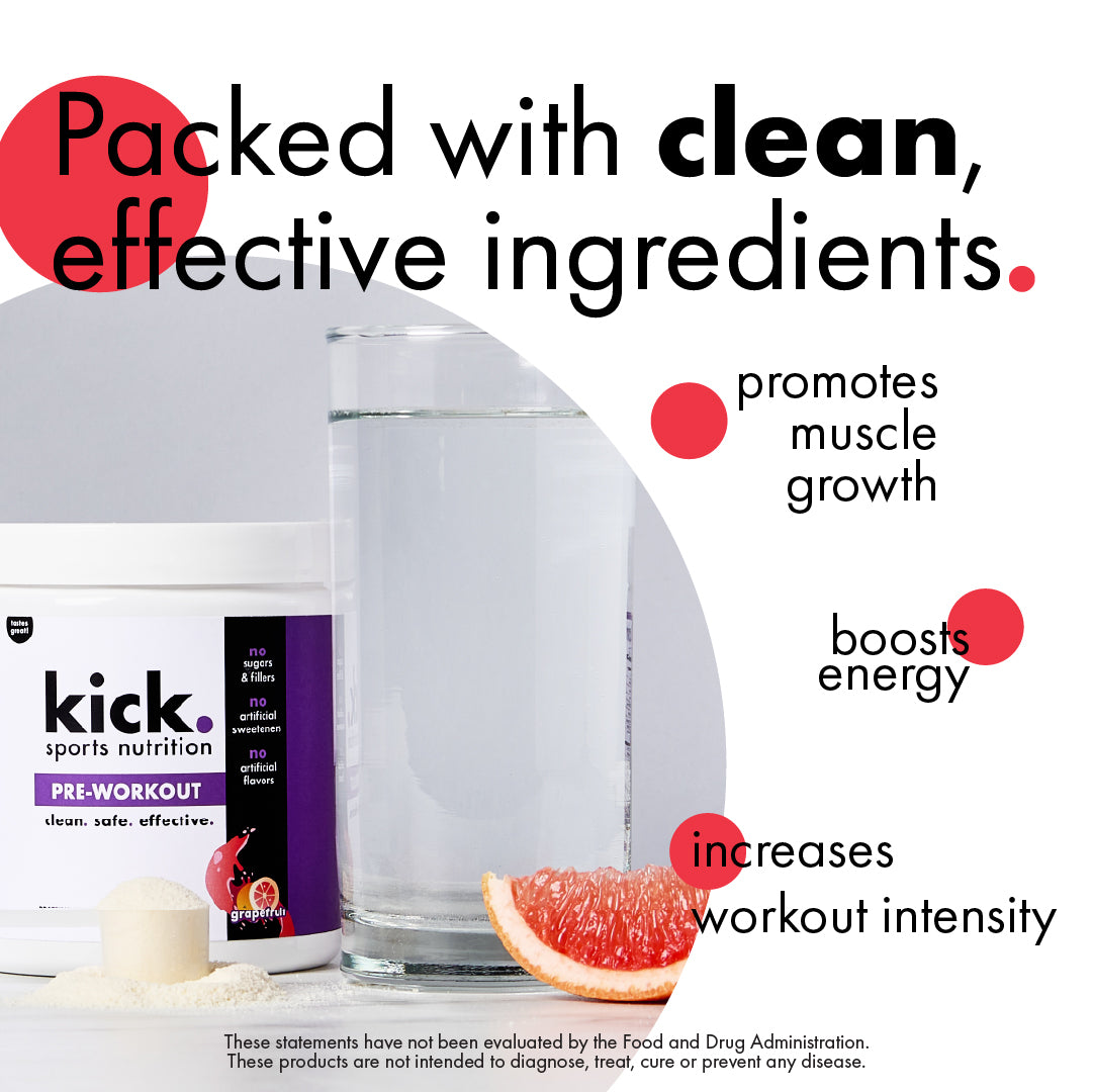 pre-workout. grapefruit. – Kick Sports Nutrition