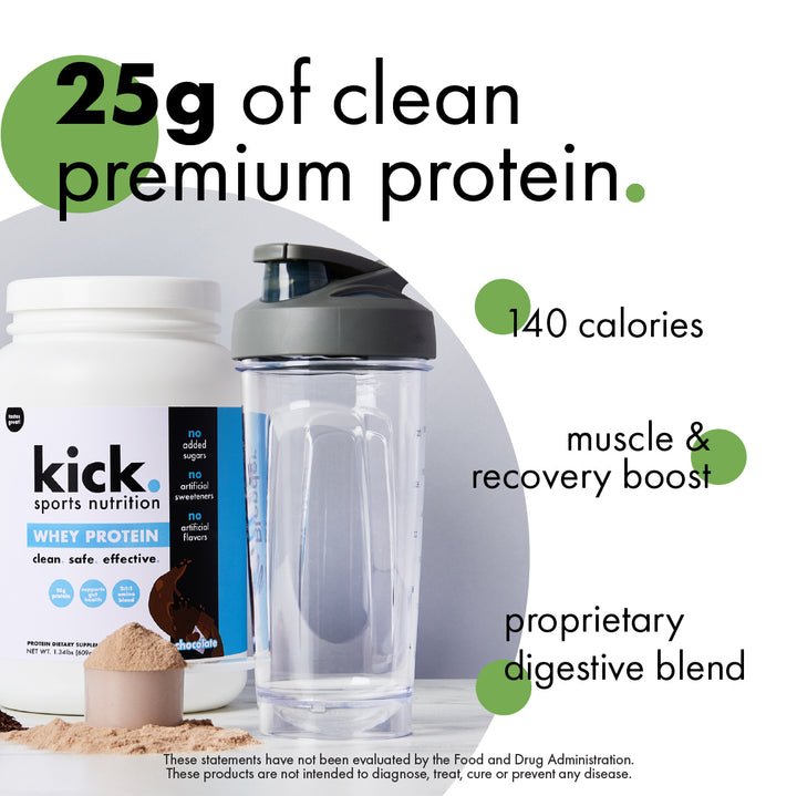 whey protein. chocolate.