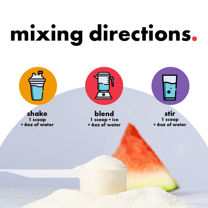 post-workout. watermelon.