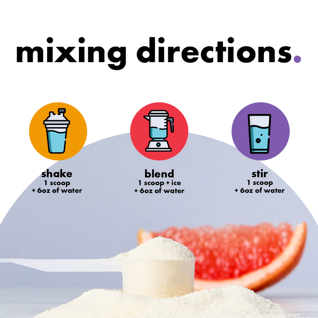 pre-workout. grapefruit.