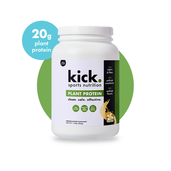 plant protein. vanilla.