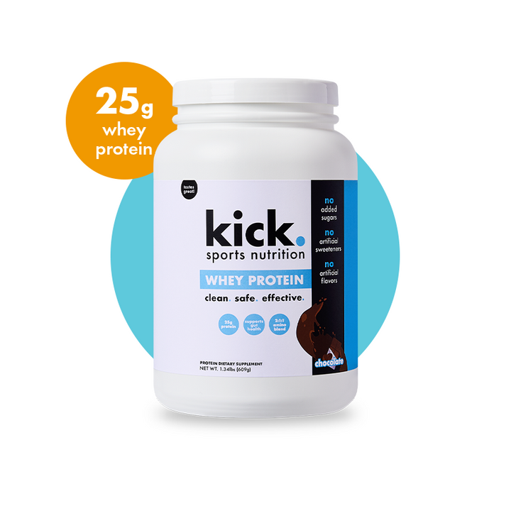 whey protein. chocolate.